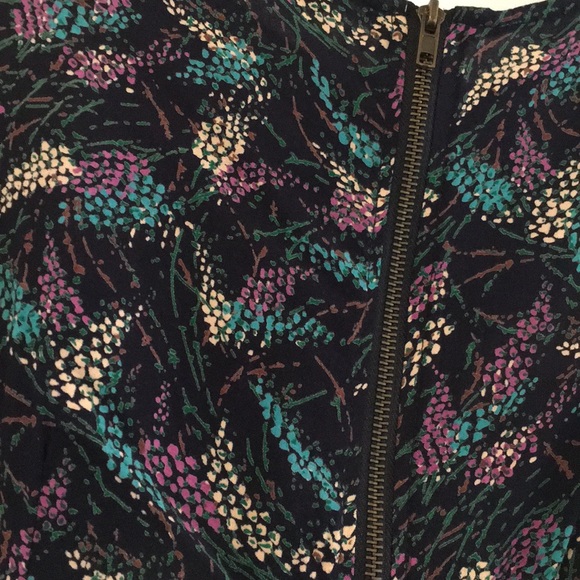 Multicolor Long Sleeve Mini Dress - Size L - Picture 4 of 4